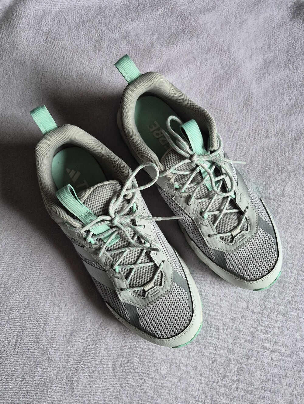 Adidas Terrex Light Grey Hiking Sneakers